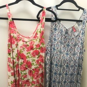 Three H&M tank dresses